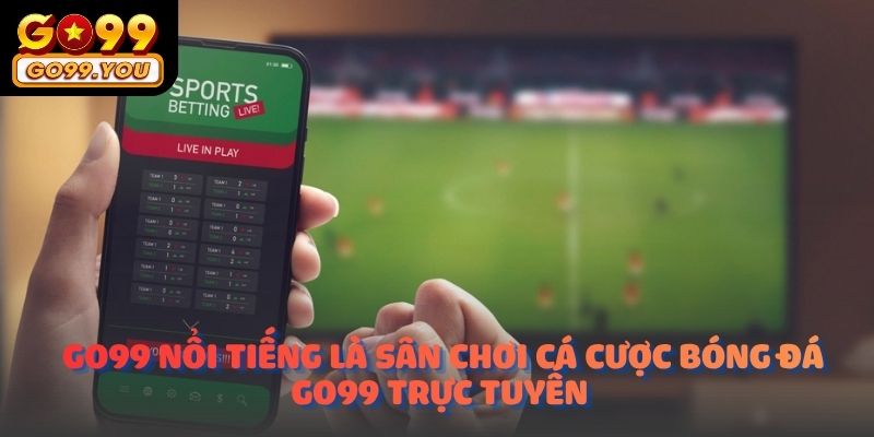 Go99 nổi tiếng là sân chơi Cá cược bóng đá go99 trực tuyến